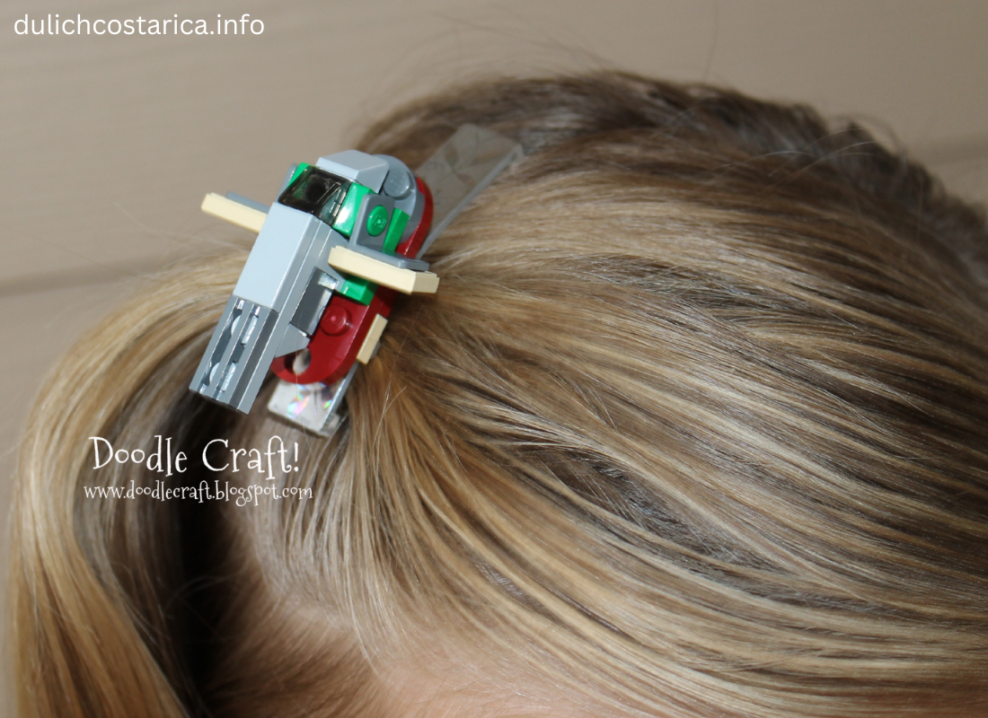 Lego hair clips